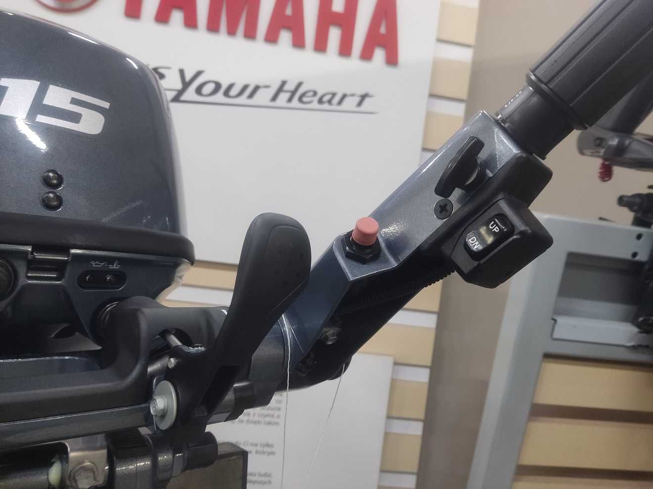 Yamaha Silnik Zaburtowy F15CEHPS Rumpel Stopa S El. Rozruch El. Trym
