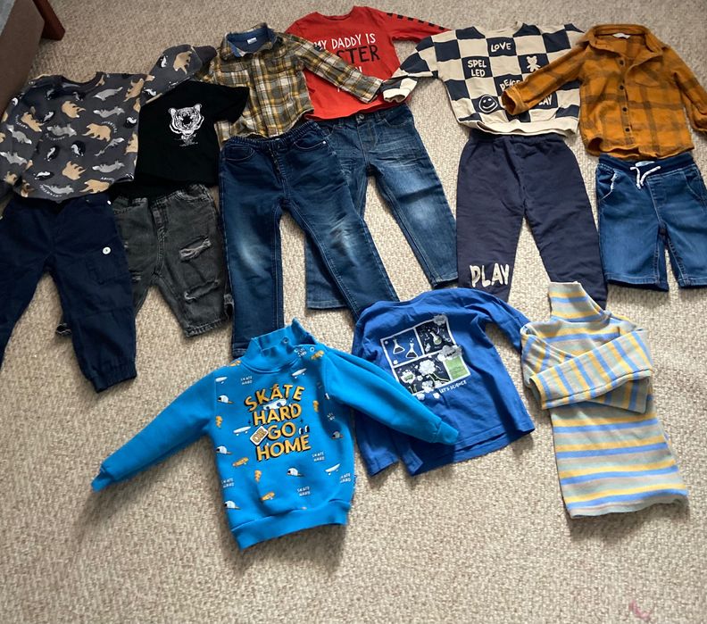 Набір речей для хлопчика 4 роки ціна за все