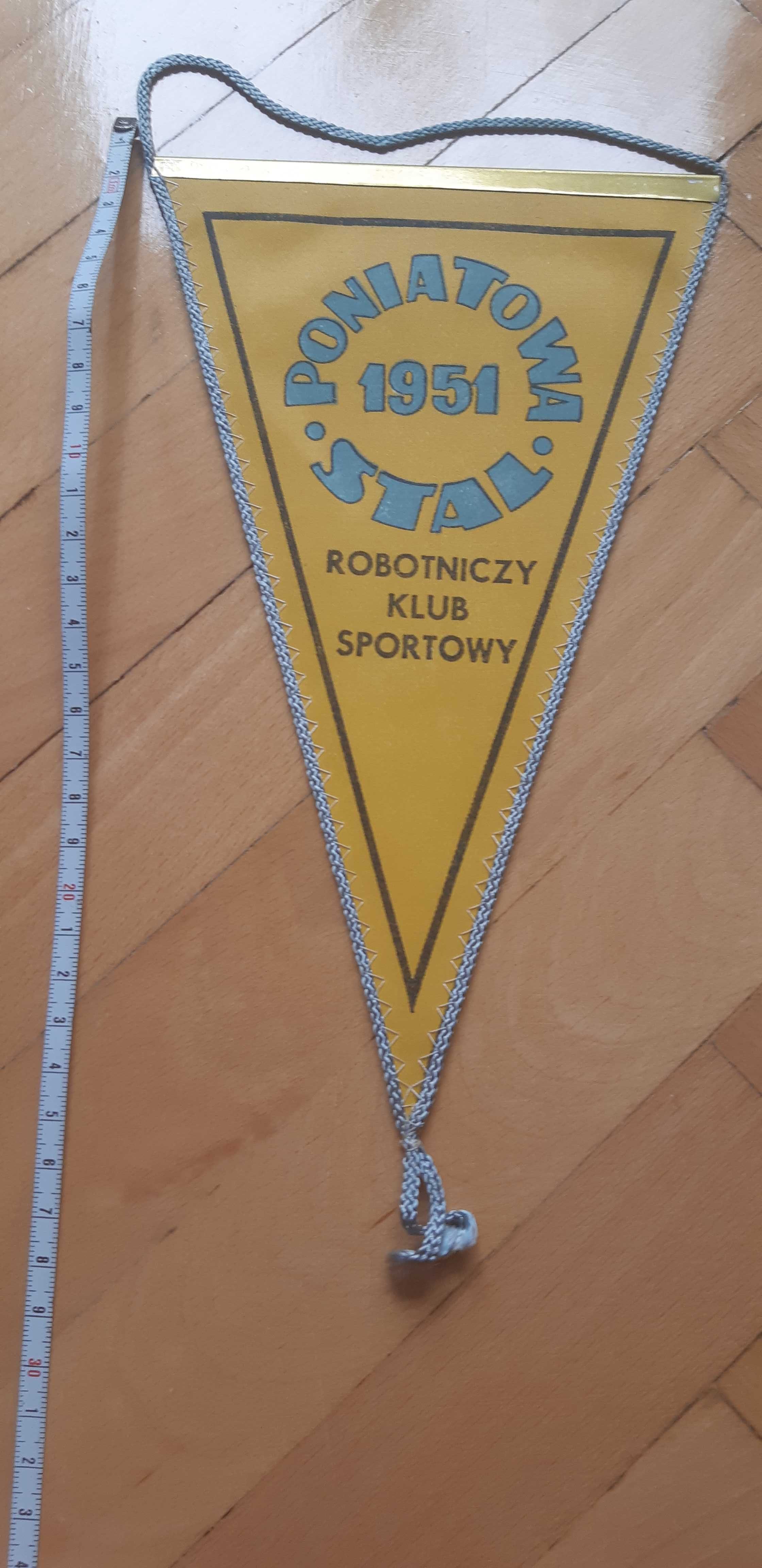 proporczyk Stal Poniatowa  1951 Robotniczy Klub Sportowy