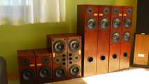 Kolumny Głośnikowe Tonsil BoAUDIO 102 series Fornir dąb Woskowane Nowe