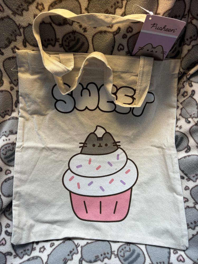 Nowa torba kotek pusheen ciastko