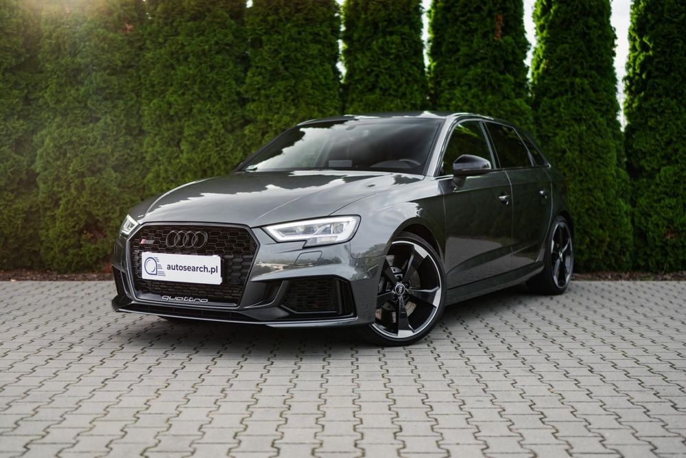 Audi RS3 Sportback 400 KM, Lift, FV23%, Salon PL, I Wł., Bezwypadkowy, ASO, B&O, Kamera