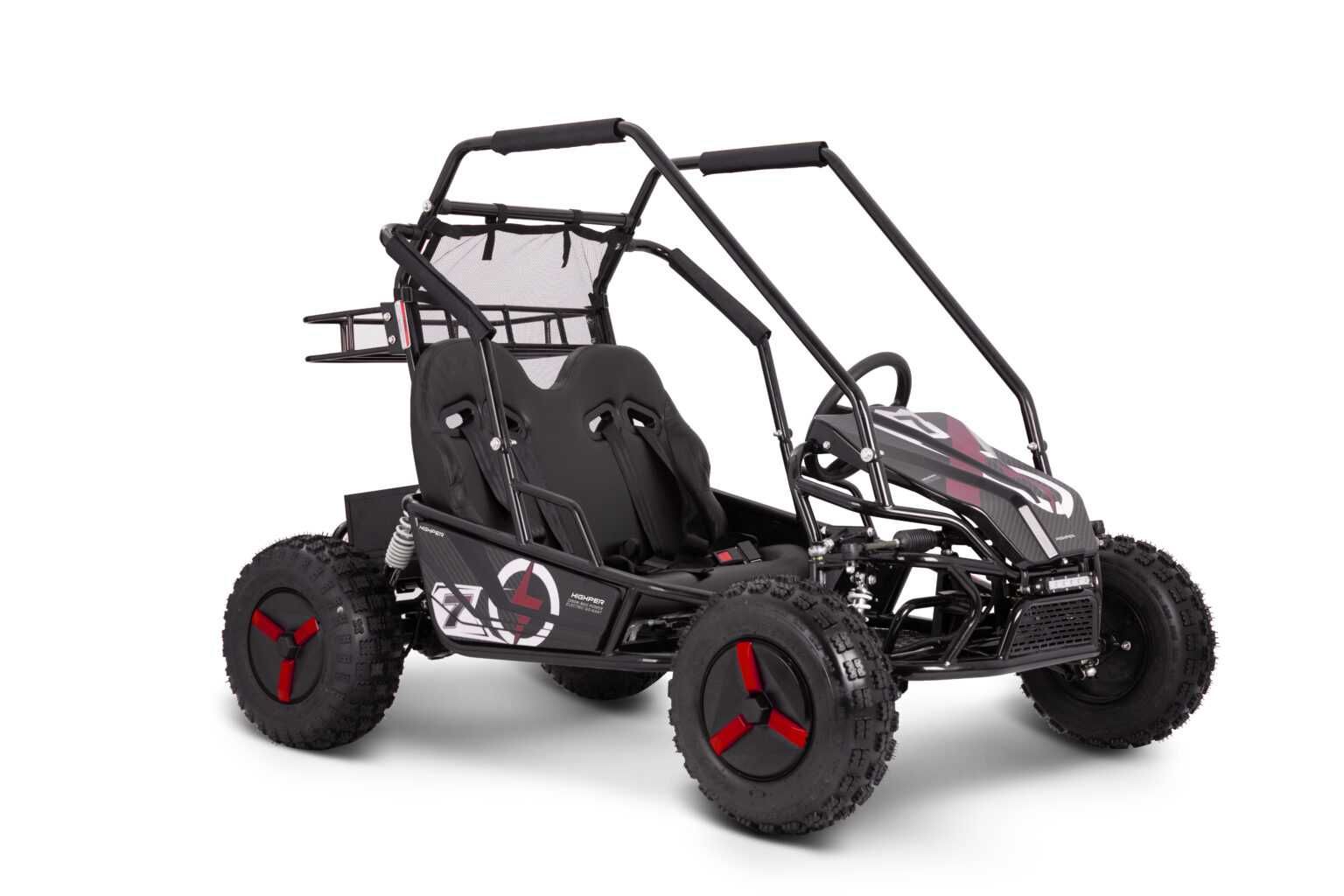 Buggy elektryczne HP 14E dla dzieci dwuosobowe.Wszystkie pojazdy IML