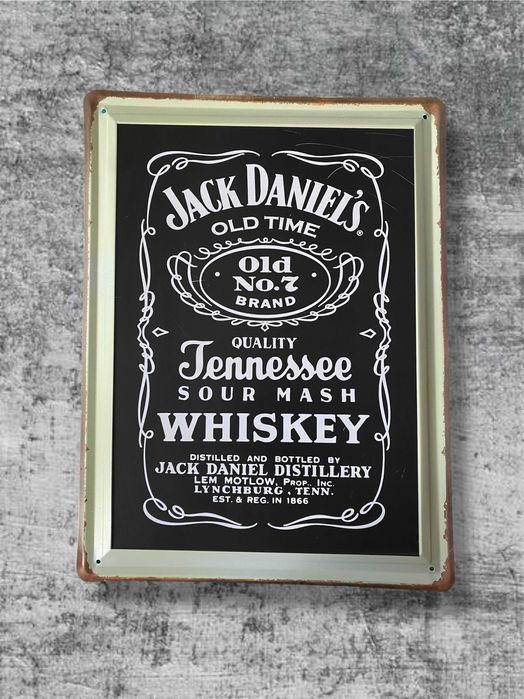 Tablica metalowa Jack Daniels