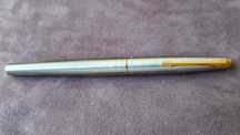 Parker 45 - Caneta de tinta permanente - clip em plaqué de ouro - UK