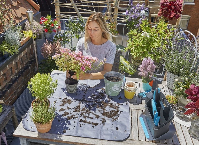 Mata Do Sadzenia Roślin  S 80X80Cm Gardena