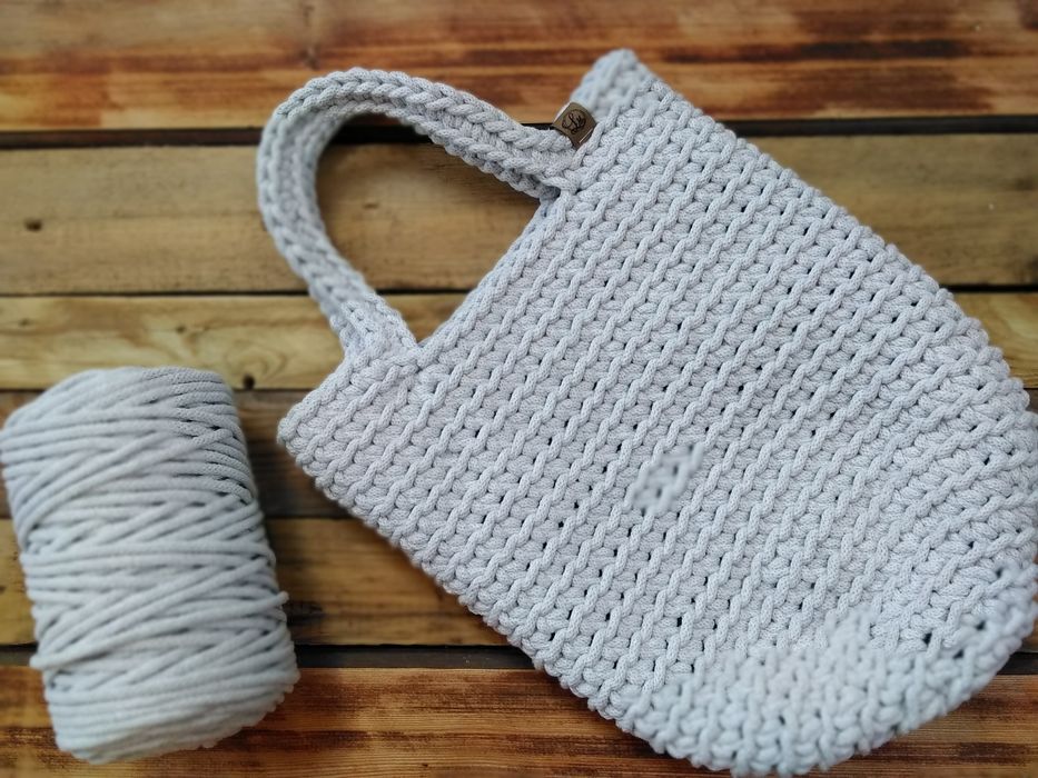 Torba szoperka,shopper bag,ze sznurka