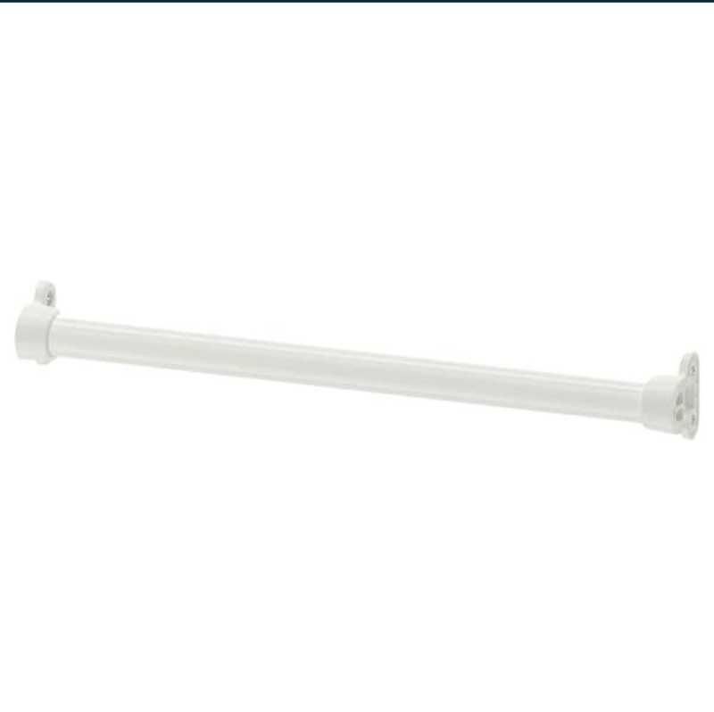 IKEA varão branco (70cm fixo) para roupeiro.