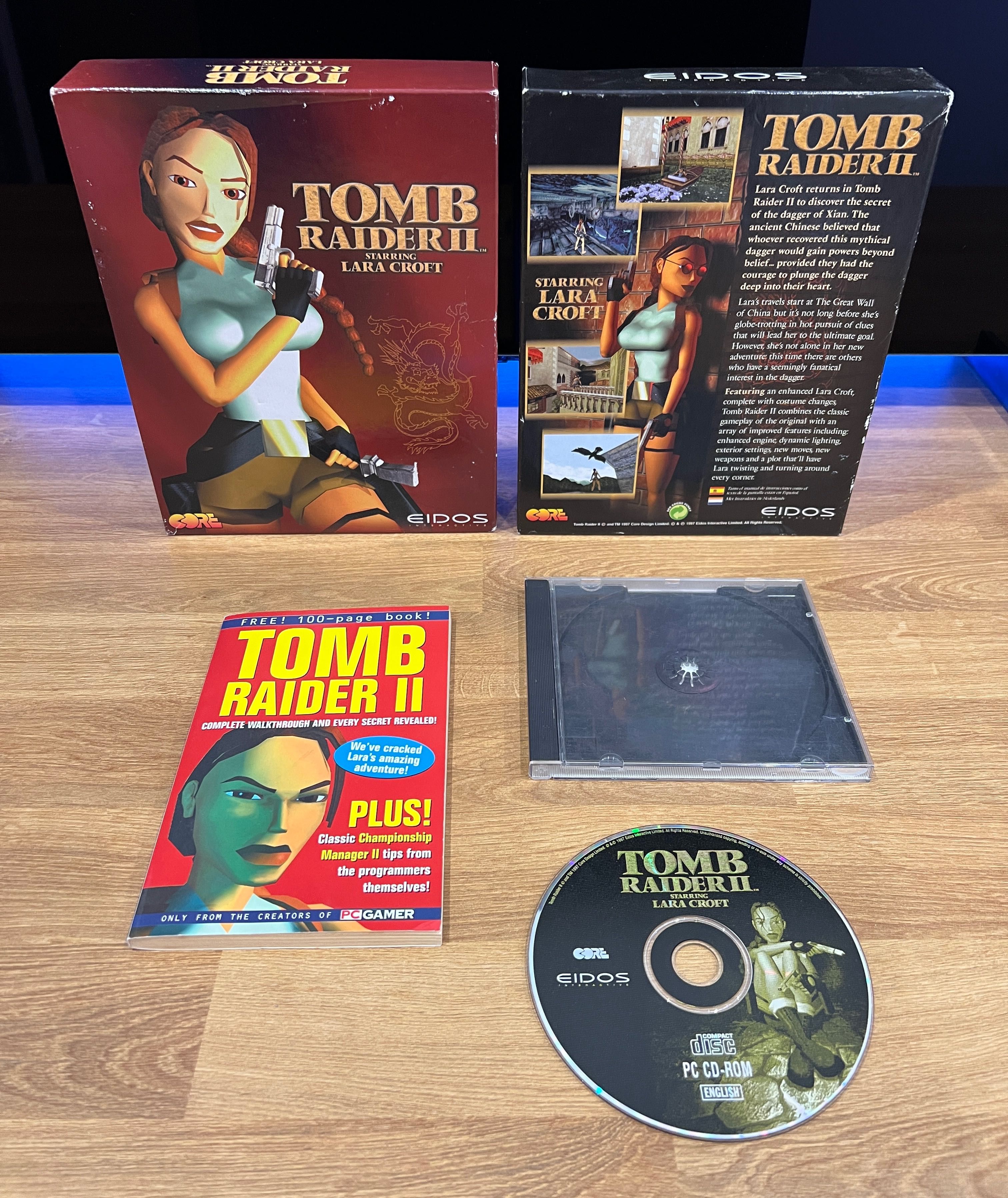 Tomb Raider II 2 (PC EN 1997) BIG BOX angielskie premierowe wydanie