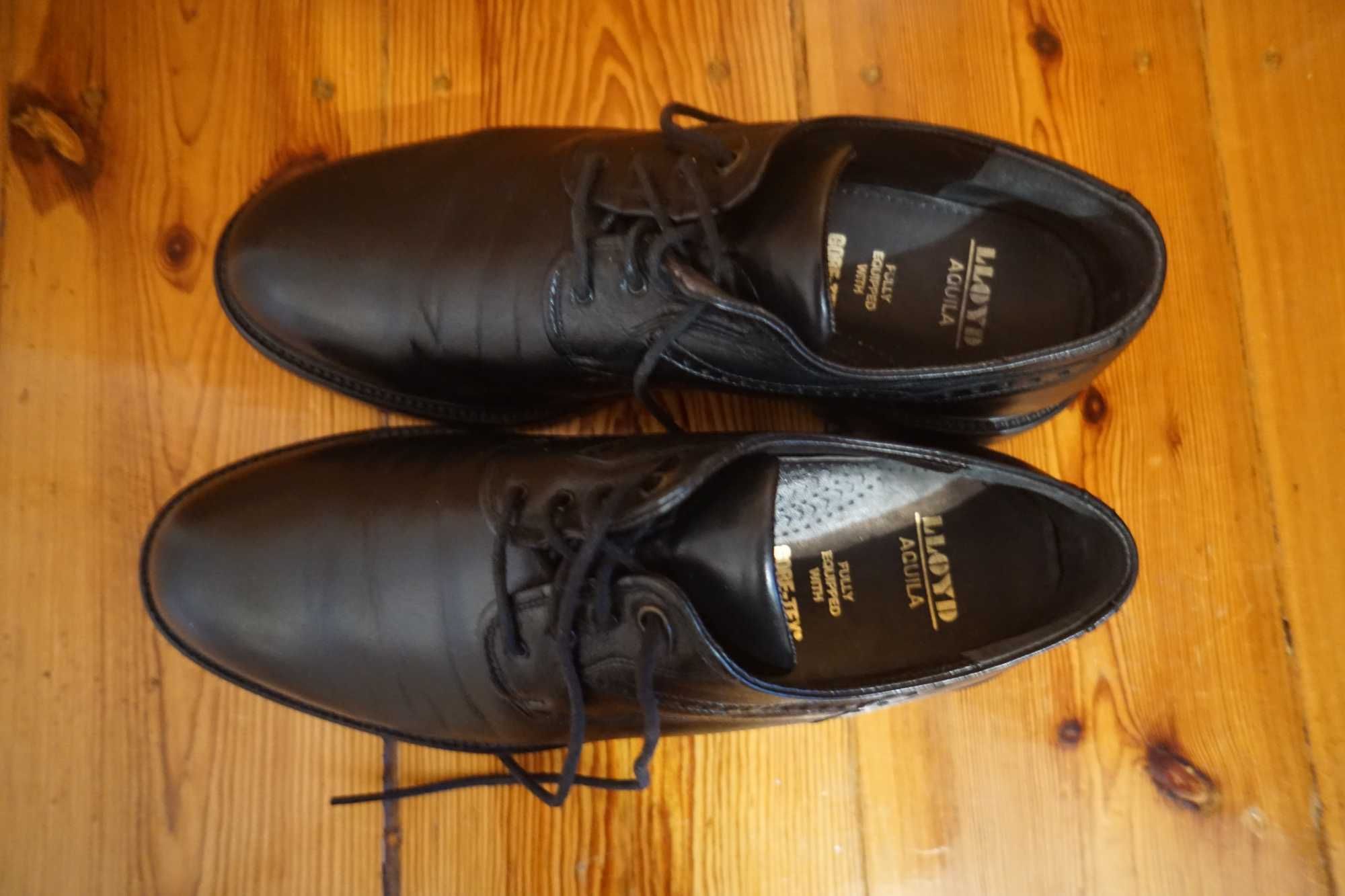 Buty męskie ekskluzywne LLOYD gore-tex całe ze skóry 46 loake