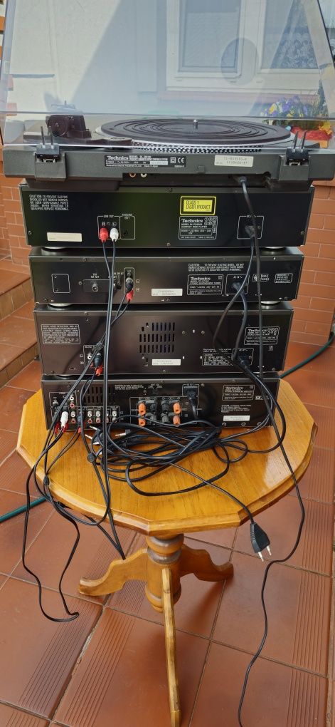 Zestaw Technics SL-PG520A,ST-GT550,RS-TR474,SU-VX600,SL-BD3D ,Pilot