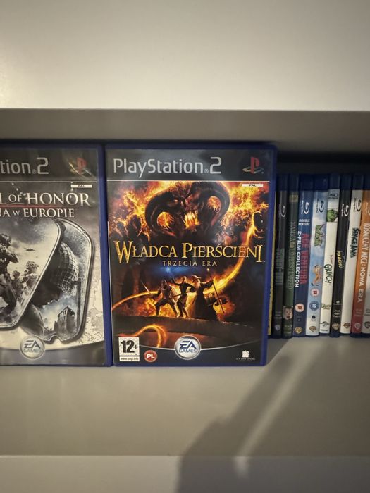 Harry Potter, Władca Pierścieni, Narnia, medal of honor zestaw PS2