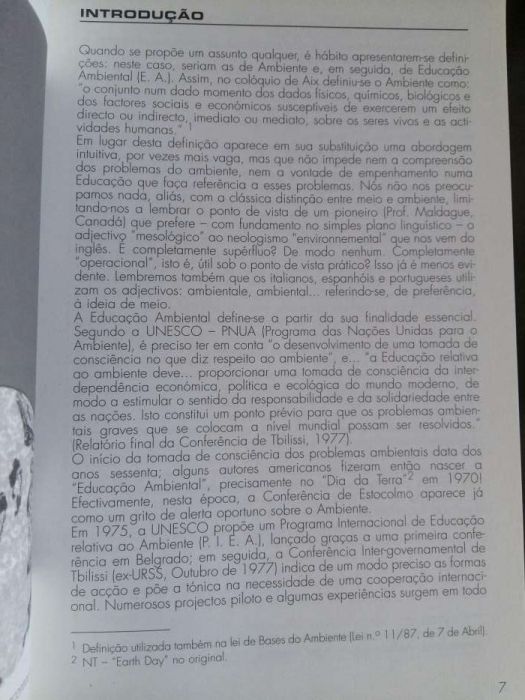 Uma Educação para o Ambiente de André Giordan e Christian Souchon