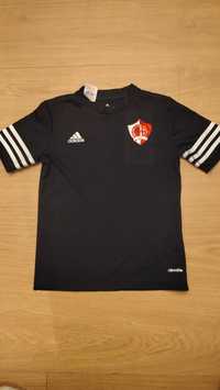 Koszulka t-shirt piłkarska Milan Club Polonia Łódź Adidas rozm.140 cm