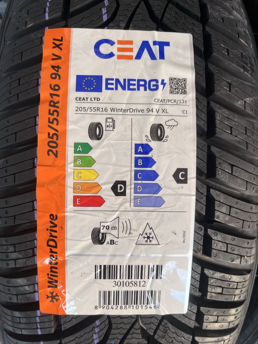 Opony zimowe 205/55/16 Ceat Winter Drive 94V XL - 2025r