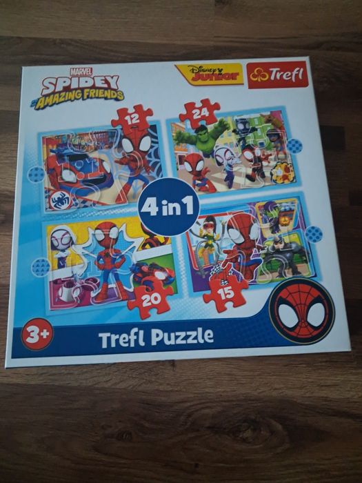 Puzzle spidey i przyjaciele