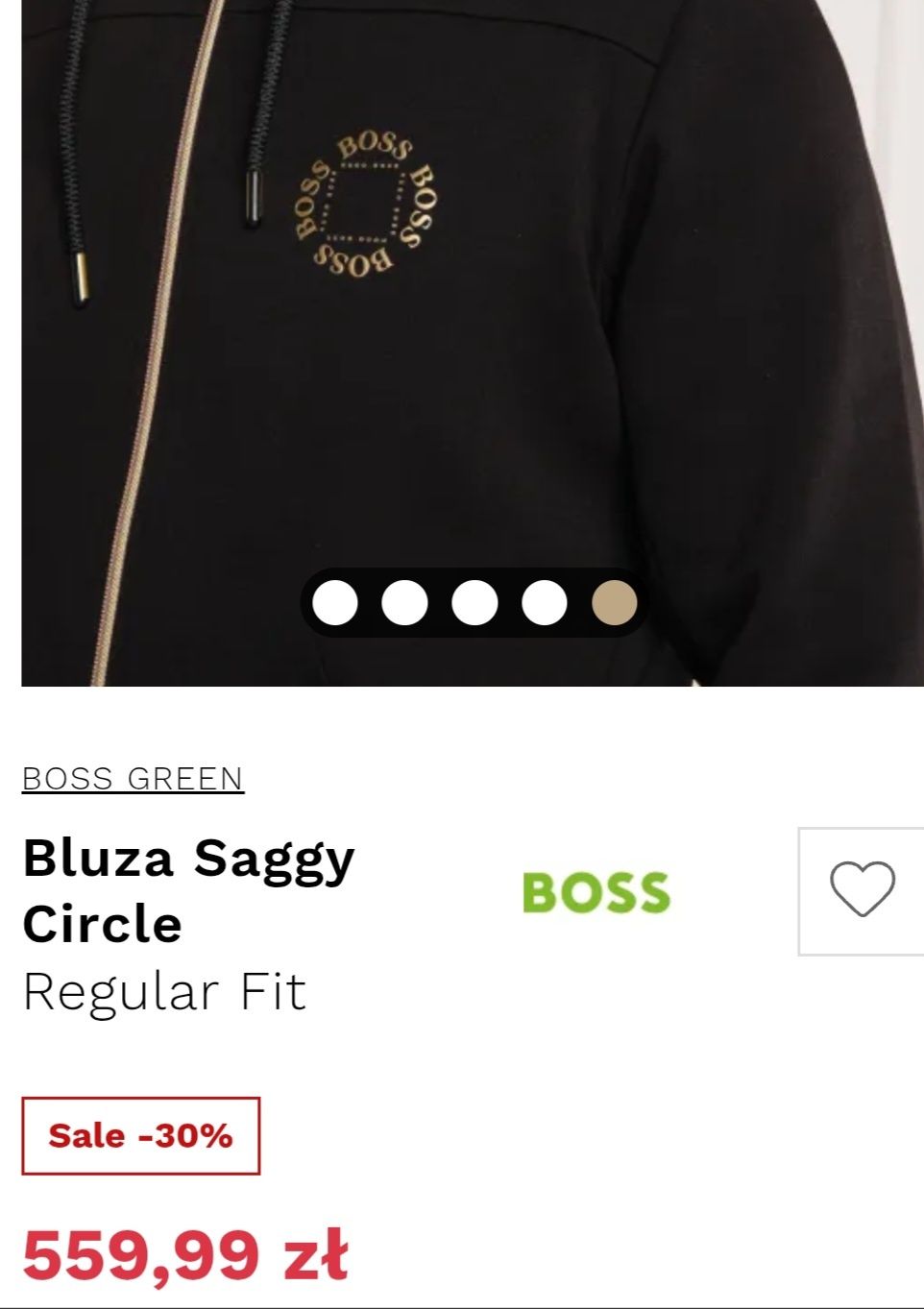 Hugo Boss dres komlept męski r. M