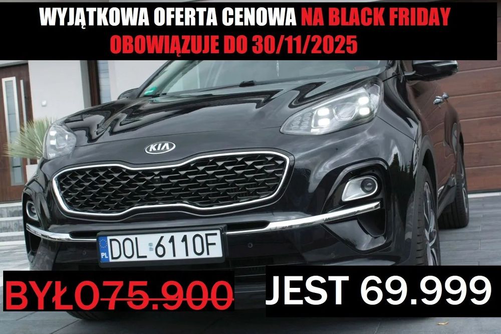 Kia Sportage LIFT 4X4 Automat PełnaOpcja Kamery360 Akt.Temp Panoram Navi JBL KeyFre