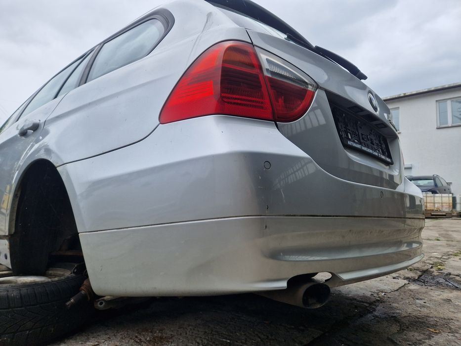 Zderzak tył Bmw e91 pdc TITANSILBER METALLIC