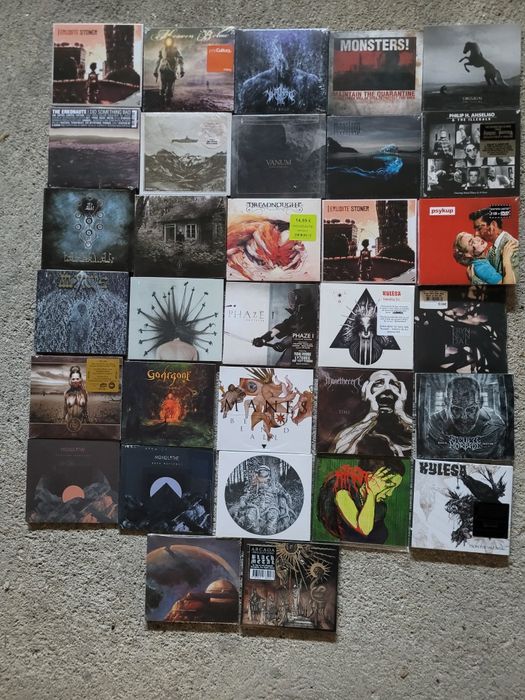Cds de musica metal novos e selados