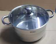 Garnek stalowy 24 cm 5,5L Brunhoff