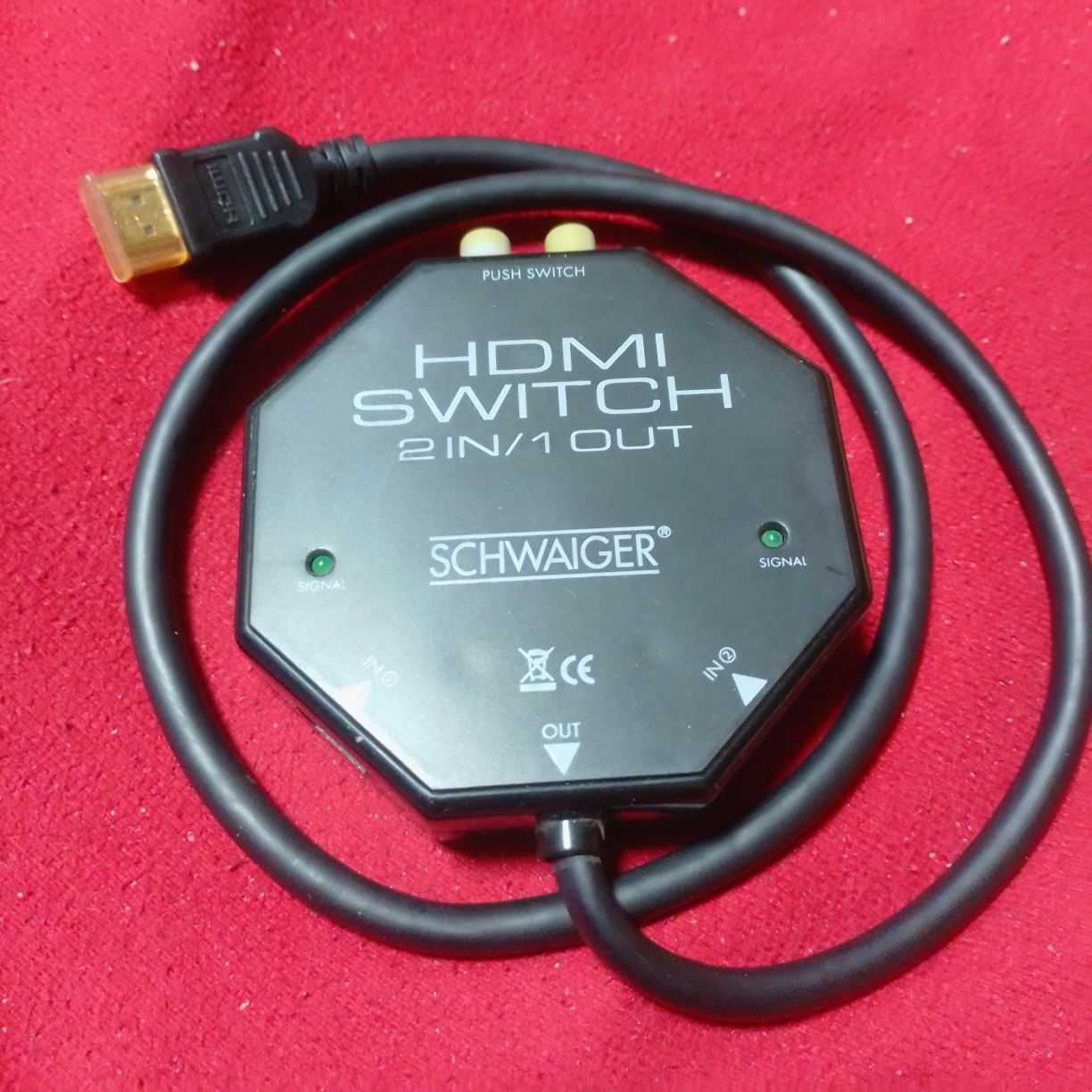 HDMI сплітер комутатор 2 входи