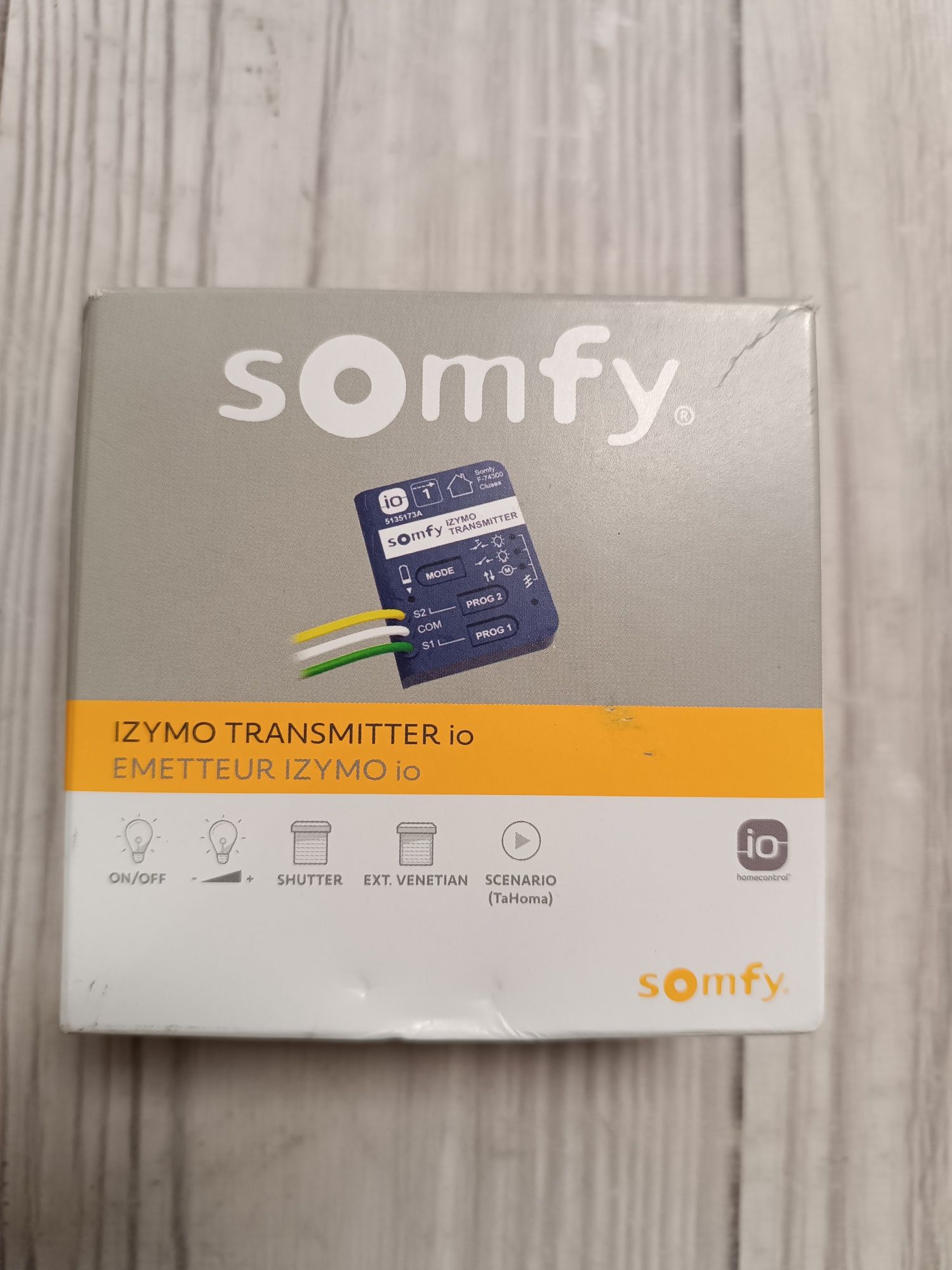 Somfy 1822609 io TaHoma (Switch) трансмітер,  програмований передавач
