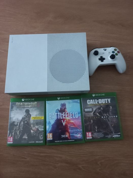 Xbox one s 1tb com jogos