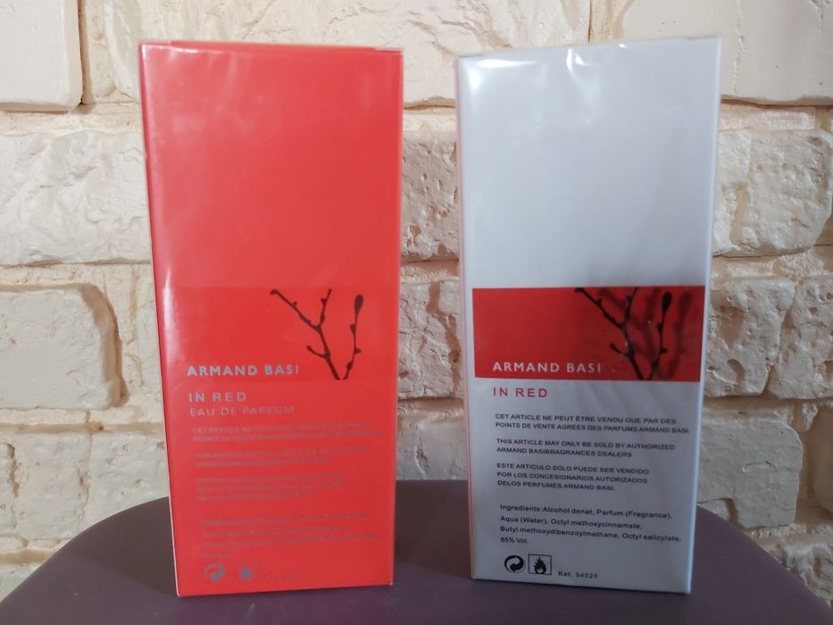 Armand Basi In Red Eau de Parfum 100 мл/Eau de Toilette 100 мл