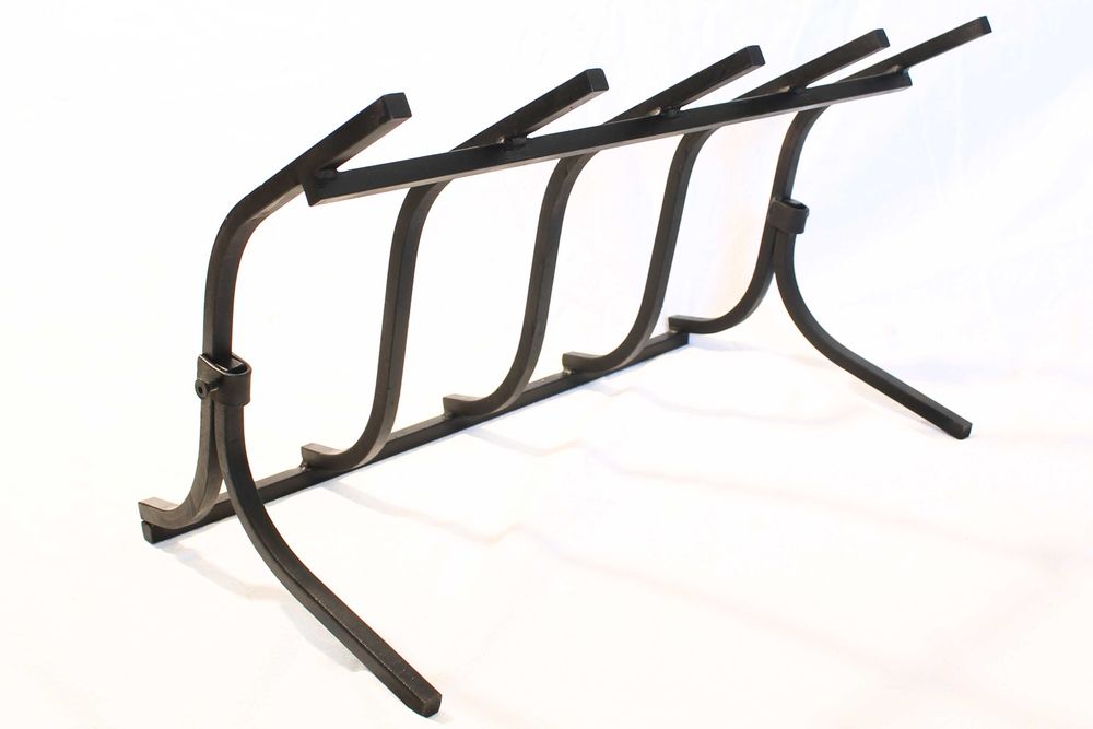 Grelha para lareira (aço forjado)