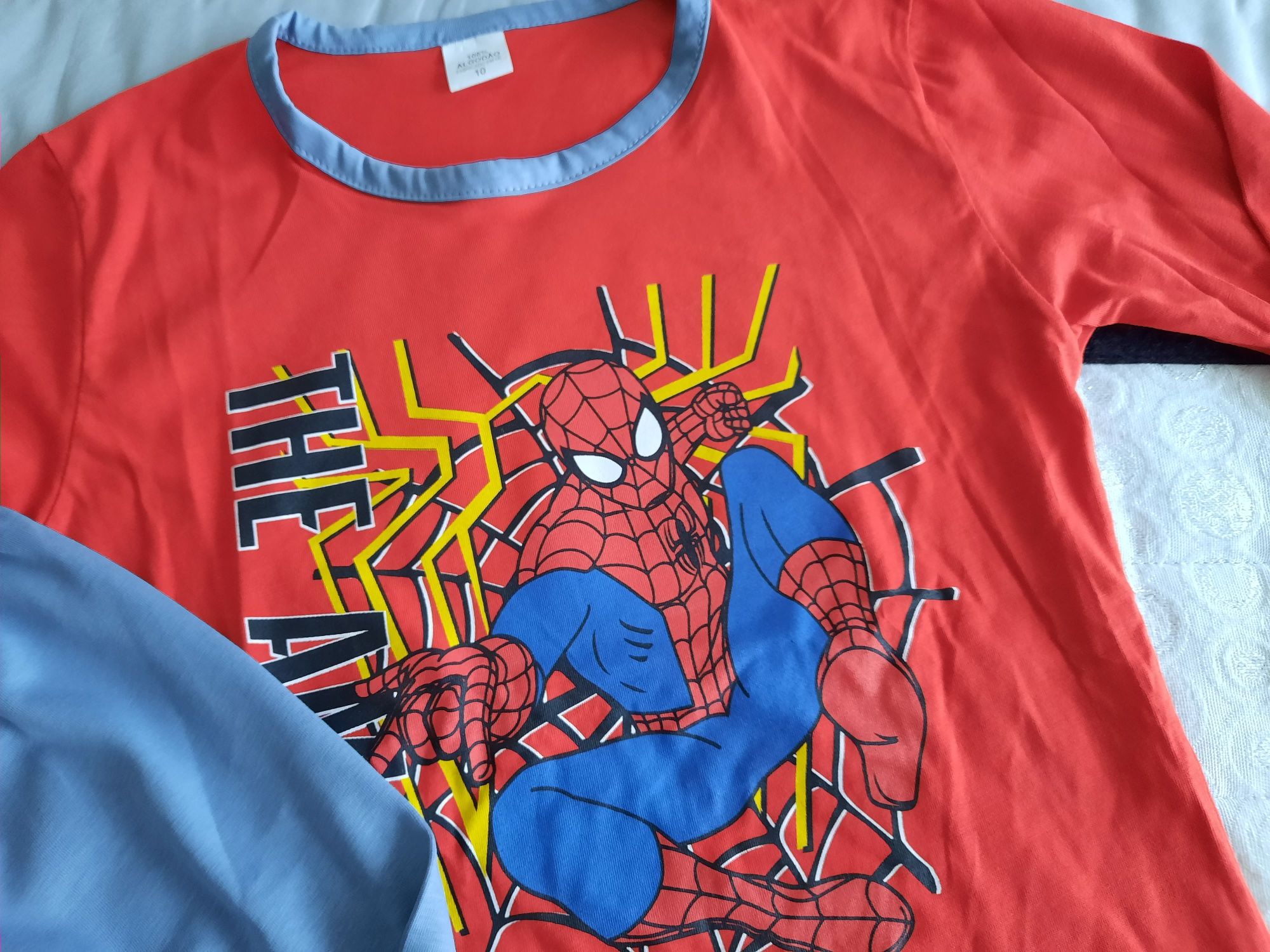 Pijama Spiderman Menino - 10 Anos NOVO