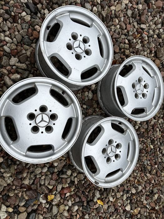FELGI MERCEDES BENZ W124 W123 audi vw 16” kpl FELGI aluminiowe 5x112