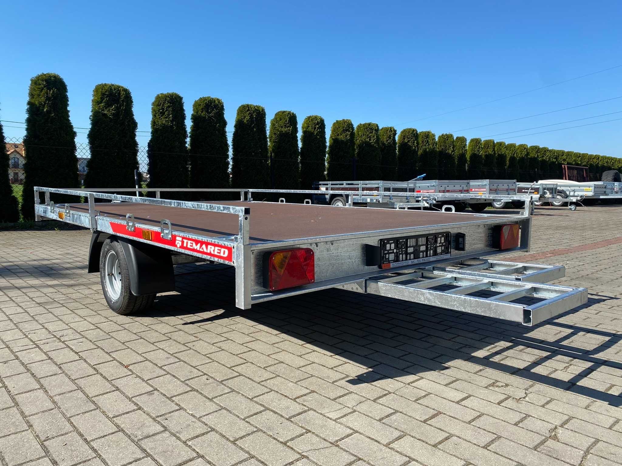 Przyczepa na 2 QUADY 295x194 TEMARED QUAD 2 3020 DMC:1500kg Dostawa