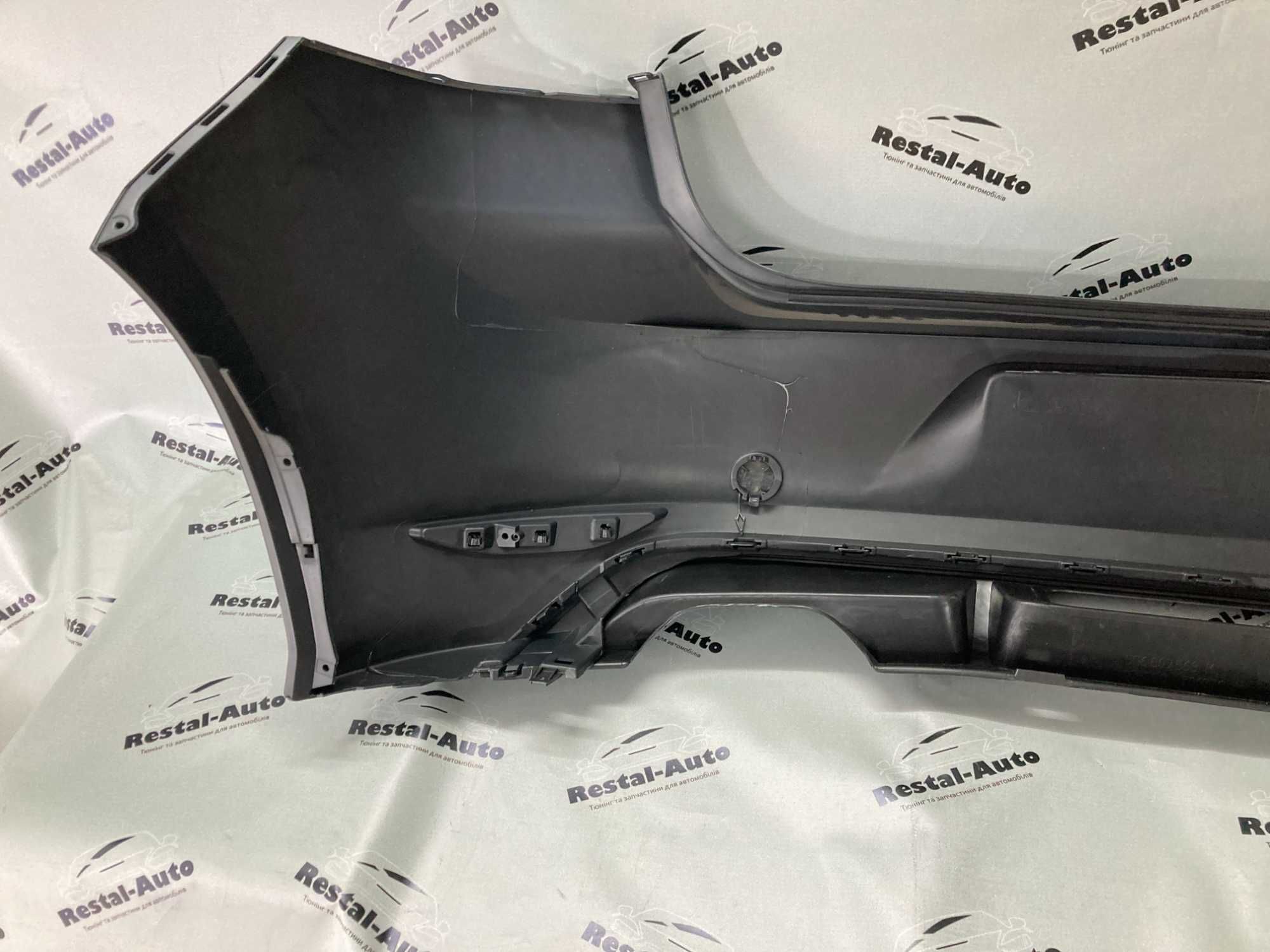 Задний бампер+диффузор 00-00 стиль R-Linе VOLKSWAGEN GOLF 7 12-17год.