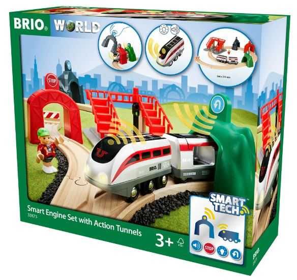 Дерев'яна залізниця Brio (Бріо) 33873 Smart Tech
