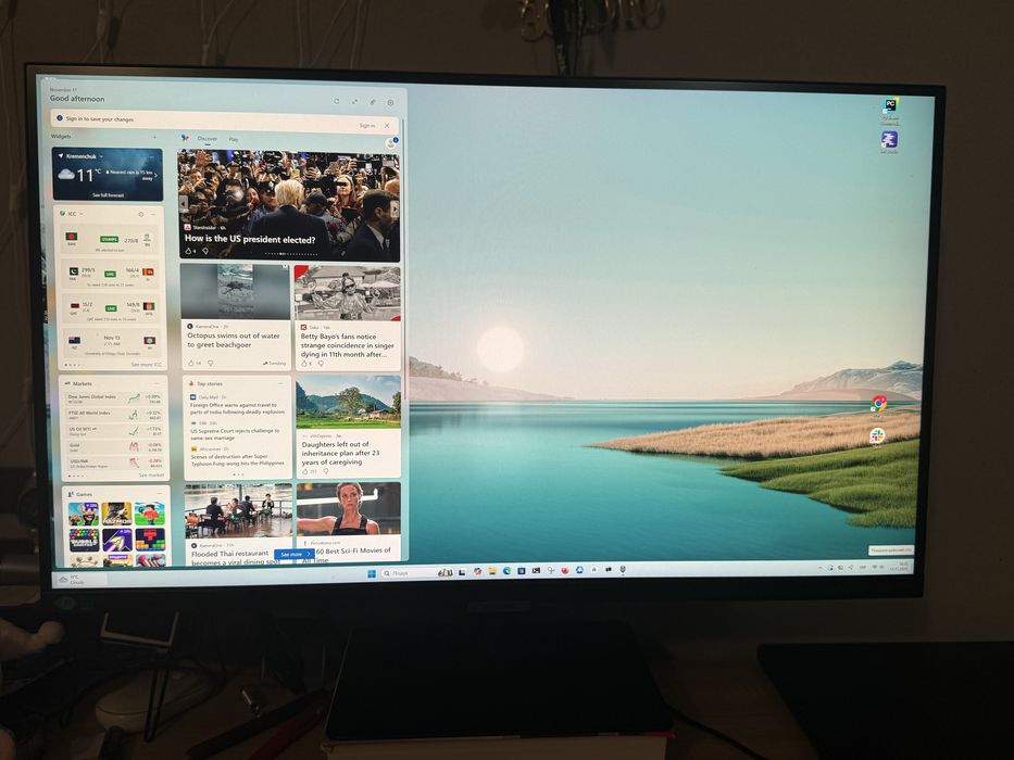 Монітор Samsung LS27A800UN/XCL 27” 4K UHD IPS — ідеальний стан