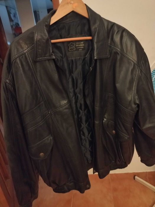 Casaco de pele verdadeira XL/XXL