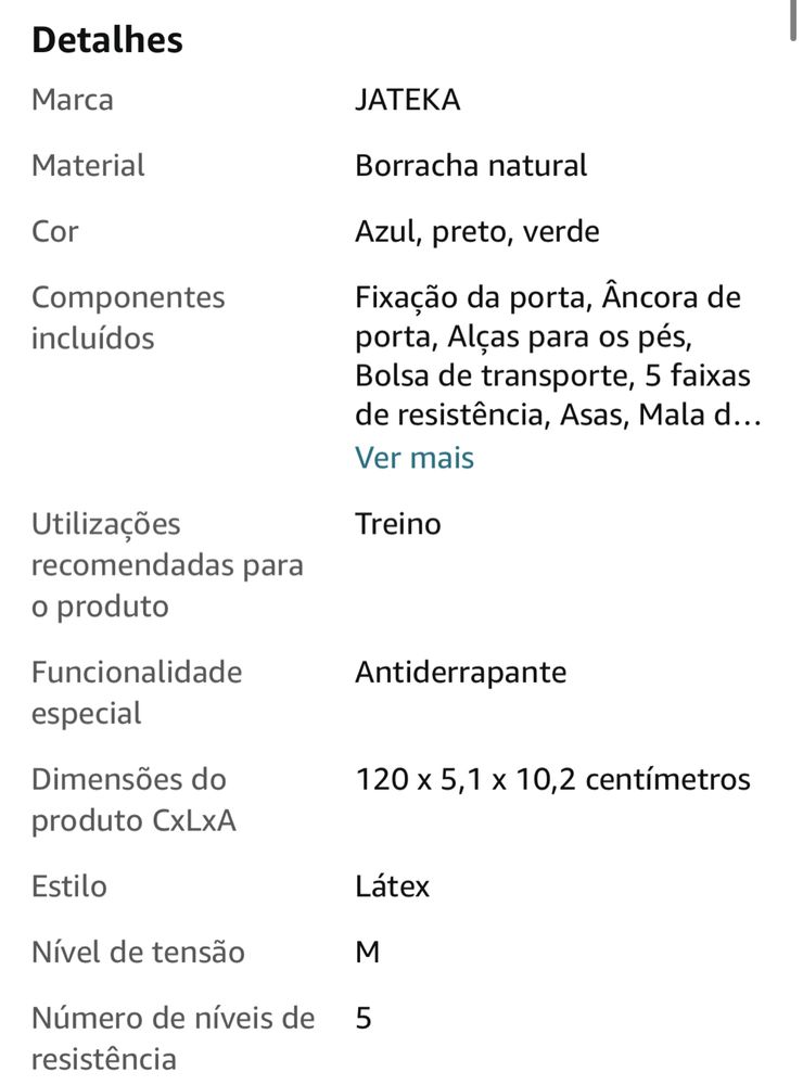 Trx Prozis + Faixas de resistência crossfit NOVOS