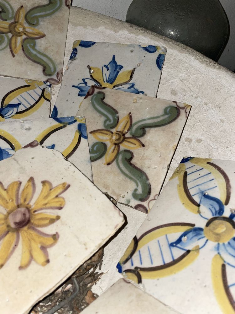 Azulejos pombalinos originais sec. XVIII
