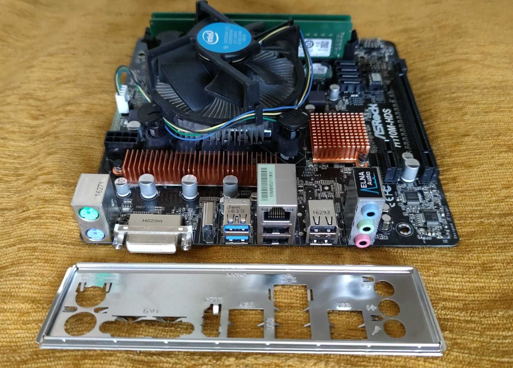 Płyta Asrock H110 + i5-6400 + 8GB RAM DDR4