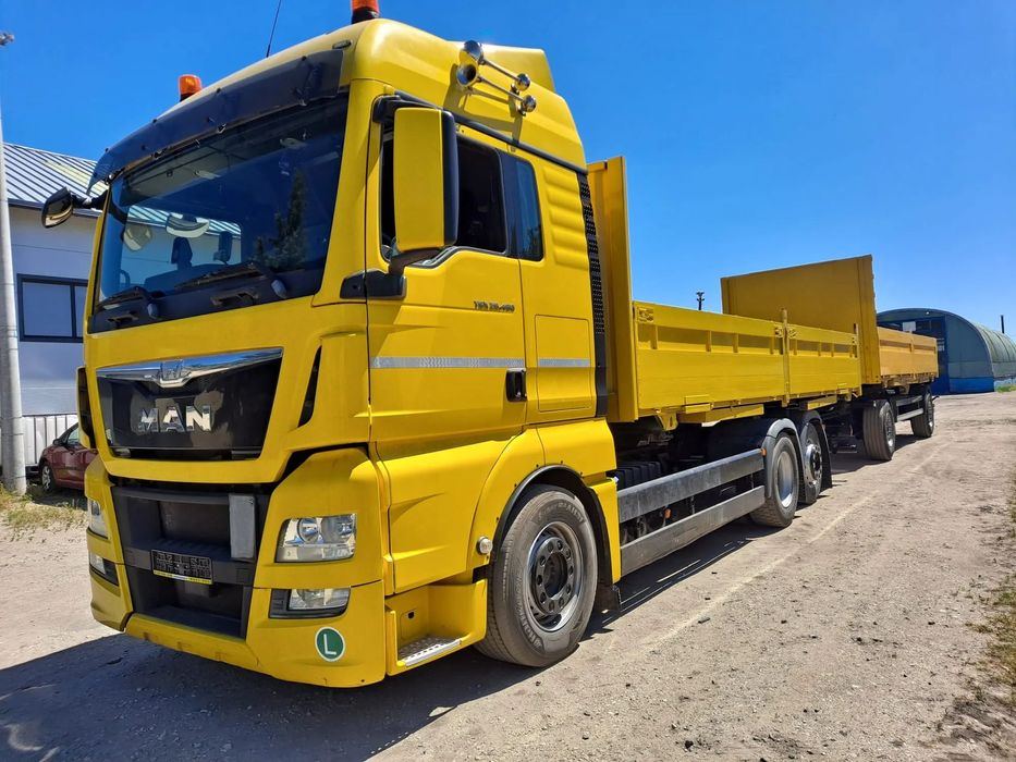 MAN TGX 26.480 6X2 3 osie  MAN TGX 26.480 6X2 3 osie, zestaw