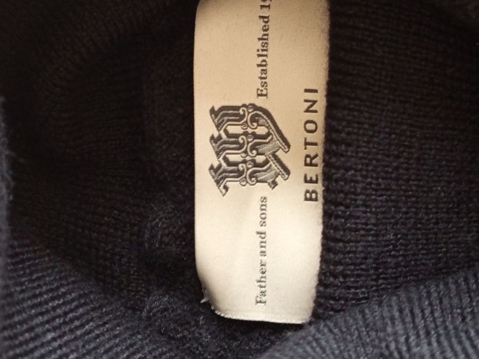 Golf Bertoni ze 100% wełny MERINO