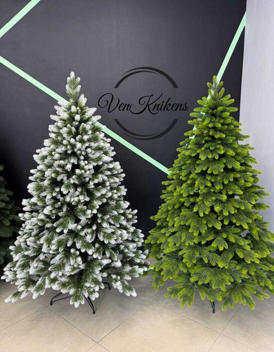 Ялинка штучна лита ROYAL WHITE, Елка искусственная 1,80 м та 2,20