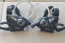 Моноблоки 3*7/3*8ск Shimano ST-EF51 переключатели на электровелосипед