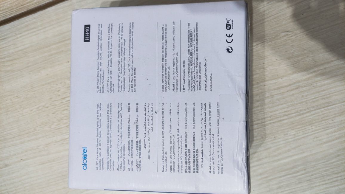 Router wireless Alcatel desbloqueado