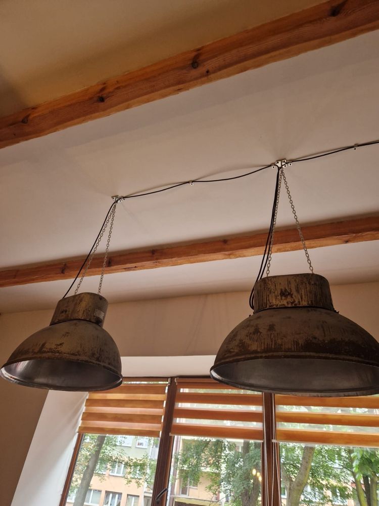 Lampy ocynkowane loftowe