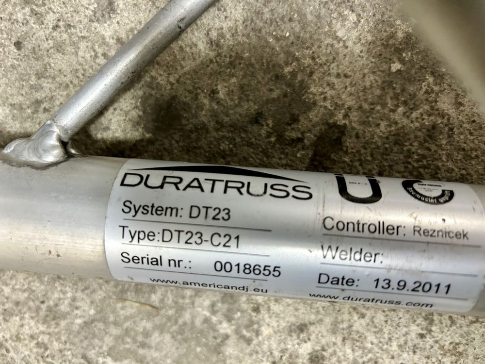 DuraTruss DT 23-C21 element konstrukcji aluminiowej - narożnik 90st.