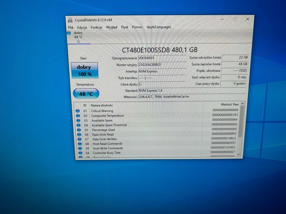 Bardzo ładny Komp Dell optiplex 3050 mini i5 16GB RAM NOWY 480SSD wifi