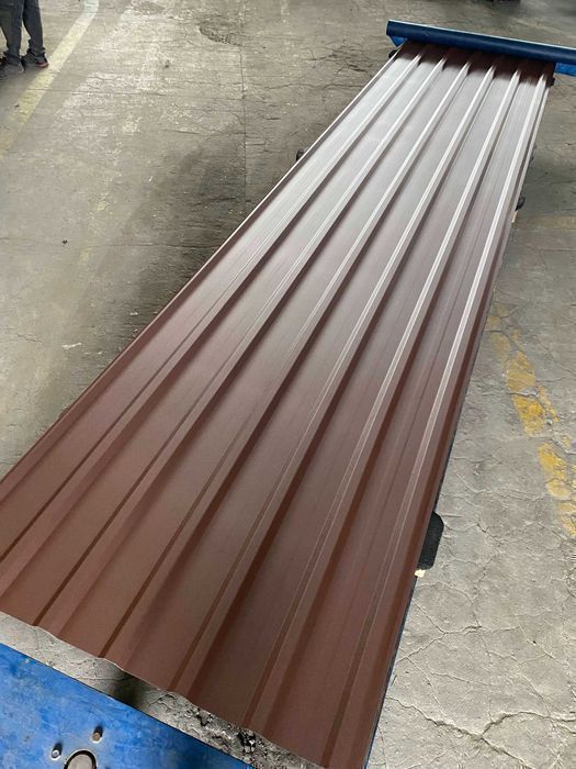 T18 Blacha trapezowa BRĄZOWA RAL 8017 ! NA WYMIAR! PRODUCENT!