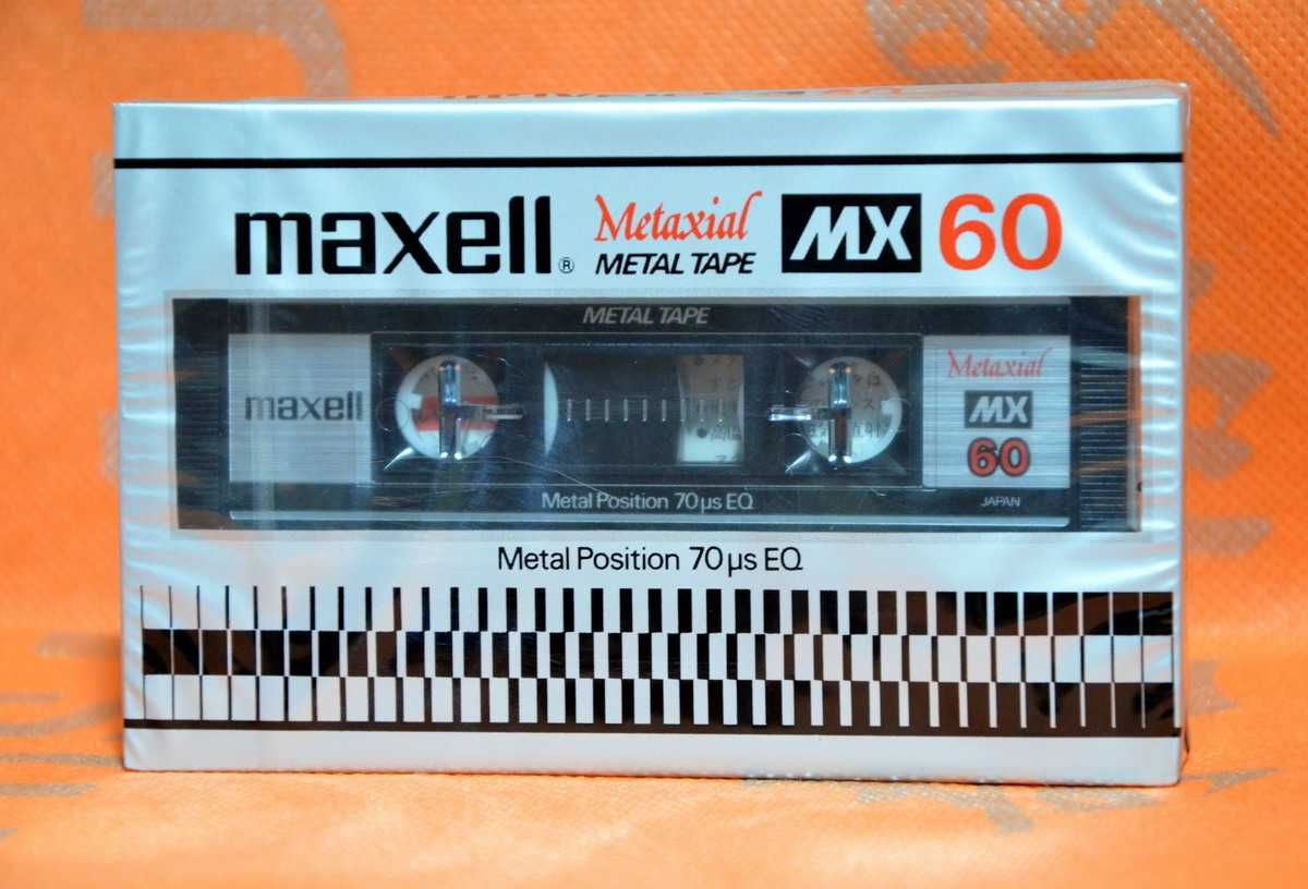 Аудио кассета Maxell Metal Nakamichi Lo-D SuperTape металл касета